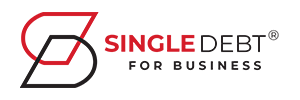 Single Debt for Business Logo Landscape (Color)@4x