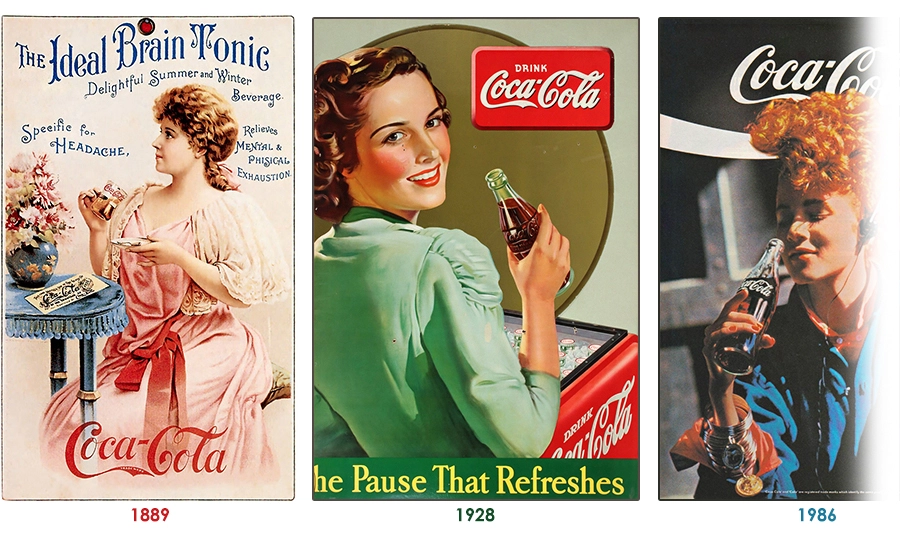 Coca Cola Historic Ads
